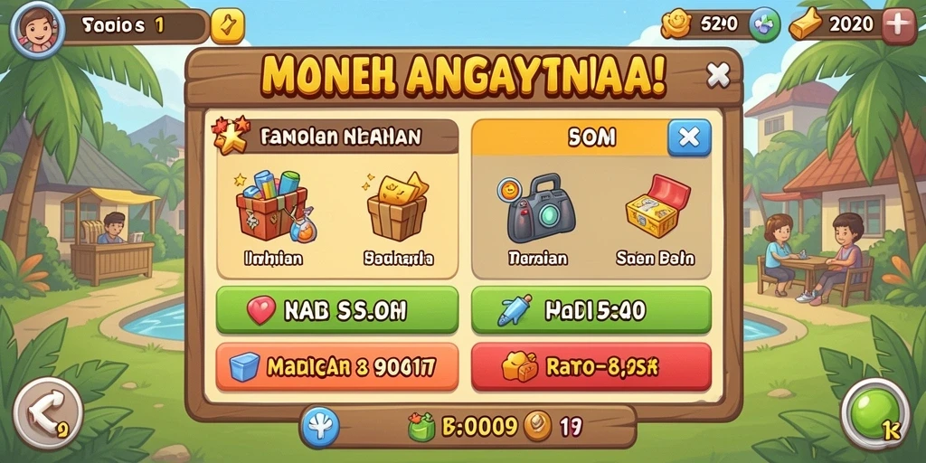 Tampilan antarmuka yang modern dan menarik.