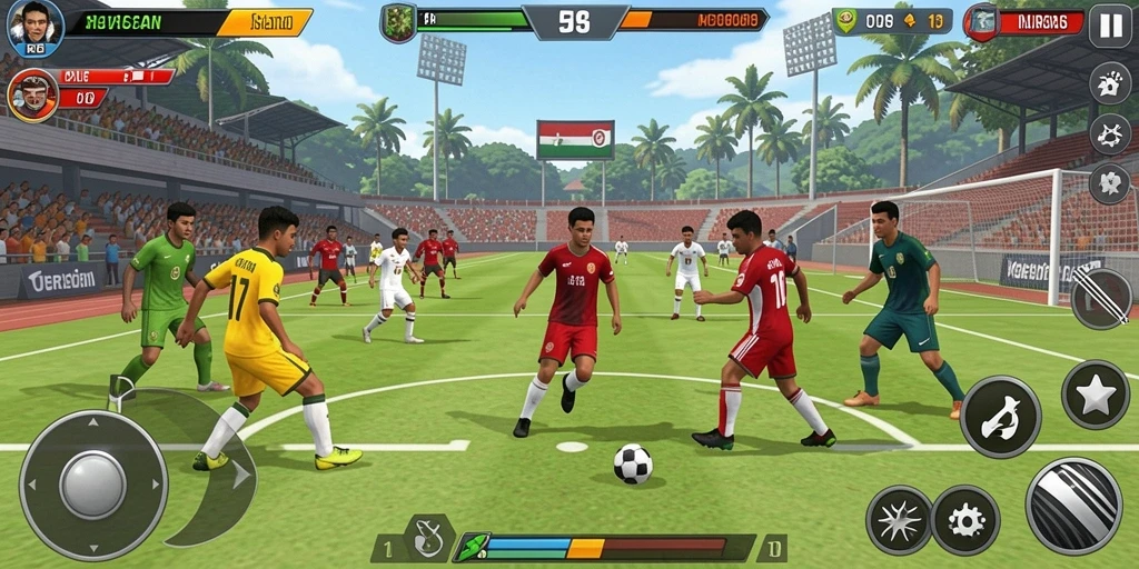 Tampilan menarik dengan grafik yang memukau.