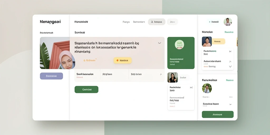 Tampilan antarmuka yang menarik dan user-friendly.