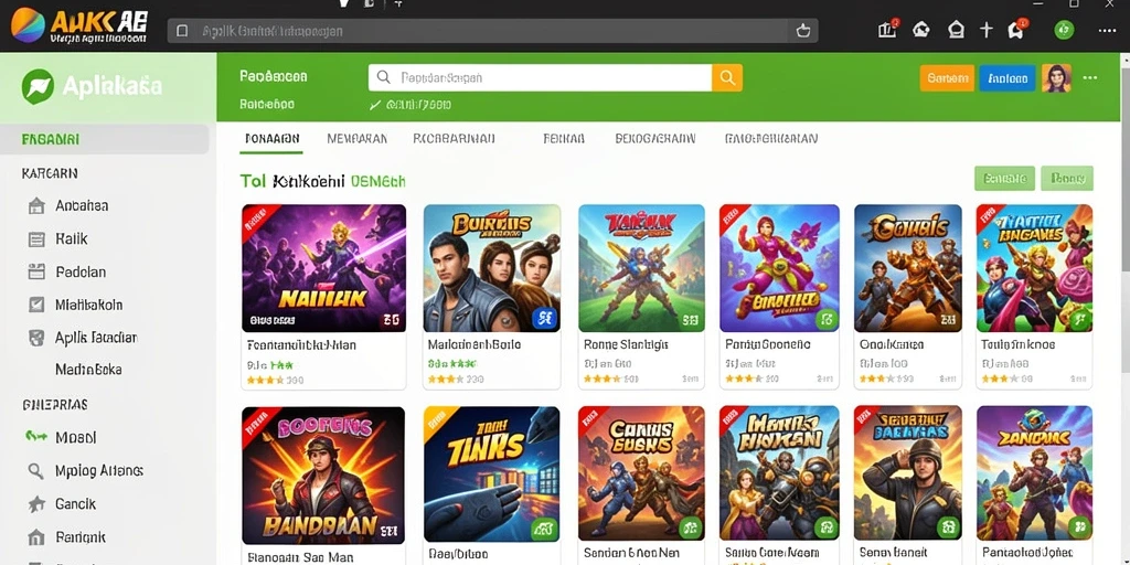 Tangkapan layar menunjukkan gameplay yang mendebarkan.