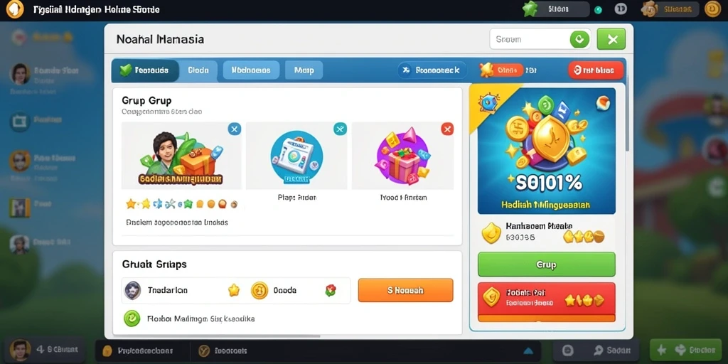 Tampilan antarmuka yang menarik dan user-friendly.