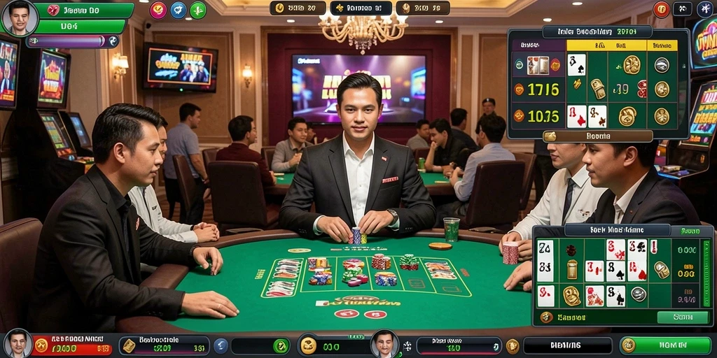 Tampilan utama aplikasi SARANG777 yang menarik.