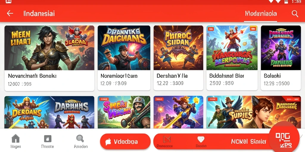 Tampilan grafik level menawan dengan detail tinggi.