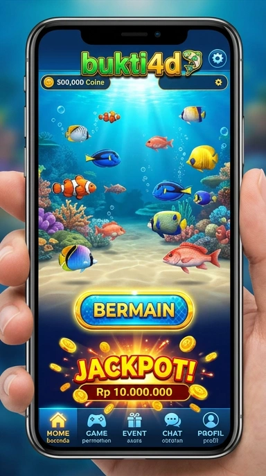 Cuplikan layar menu unduhan bukti4d untuk perangkat Android